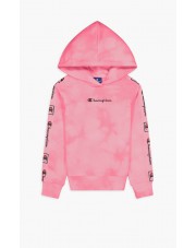 TIE DYE BLUZA dziewczęca CHAMPION HOODED 