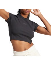 KOSZULKA DAMSKA ADIDAS LOUNGE RIBBED CROP