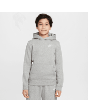 BLUZA JUNIORSKA NIKE HOODIE JR SZARA