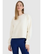 BLUZA DAMSKA 4F OVERSIZE (4FWSS25TSWSF1543-11S)