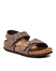 SANDAŁY JUNIORSKIE BIRKENSTOCK NEW YORK BF NUBUK MOCCA (87783)