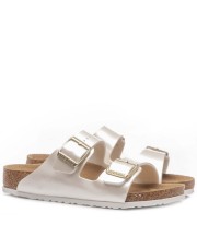 KLAPKI JUNIORSKIE BIRKENSTOCK ARIZONA KIDS BF ELECTRIC METALIC PEARL (1029456) 
