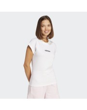 KOSZULKA DAMSKA ADIDAS W LIN SJ T WHITE/BLACK