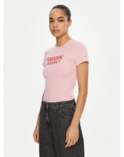 KOSZULKA DAMSKA TOMMY HILFIGER SLIM (DW0DW19447-TPF)
