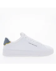 buty męskie TOMMY HILFIGER Court Leather Detail (FM0FM05367-PN6)