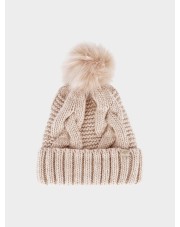 CZAPKA DAMSKA ZIMOWA 4F (4FWAW25ACAPF670-83S)