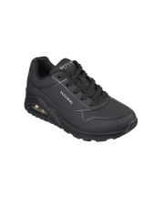 BUTY DAMSKIE SKECHERS UNO STAND ON AIR WIDE (73690W-BBK)