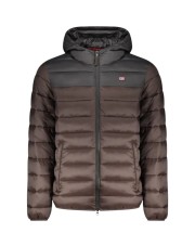 KURTKA MĘSKA ZIMOWA NORWAY 1963 (859134-BROWN)