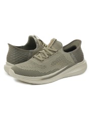 BUTY MĘSKIE SKECHERS SLADE SLIP- INS QUINTO (210810-KHK)