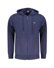 BLUZA MĘSKA CIENKA BAWŁNA Z KAPTUREM NORWAY (852742-NAVY)