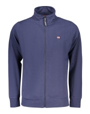 BLUZA MĘSKA CIENKA BAWEŁNA ROZPINANA BEZ KAPTURA  NORWAY  (862743-NAVY)