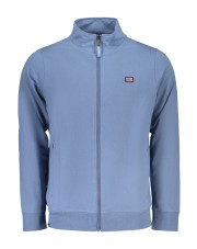 BLUZA MĘSKA CIENKA BAWEŁNA ROZPINANA BEZ KAPTURA NORWAY (862743-DENIMY  )