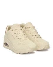 BUTY DAMSKIE SKECHERS UNO WEDGE-SAFARI DAZE (177521-OFWT)