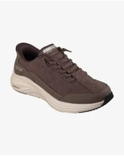 BUTY MĘSKIE SKECHERS SLIP- INS CONTOUR FOAM (232619-BRN)